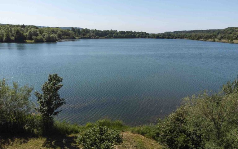 vue drone poste 10 cap nature étang du tronc du chêne