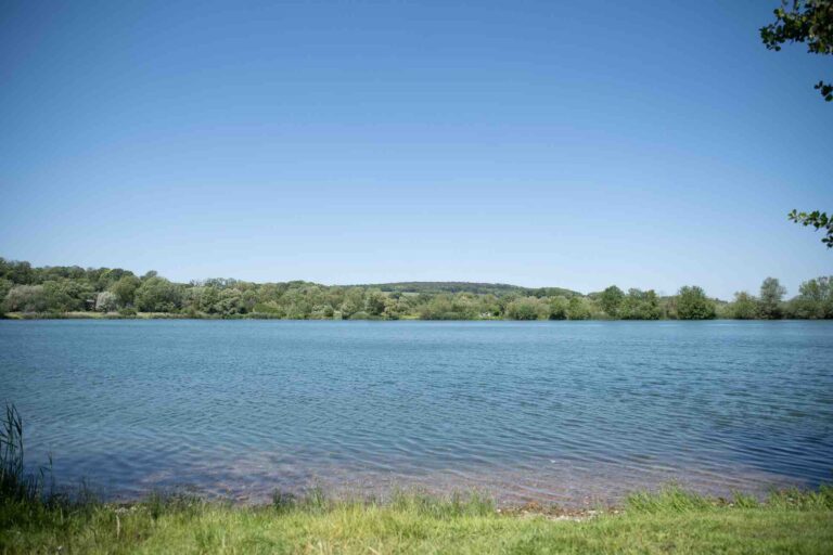 vue plein eau poste 13 étang tronc du chêne cap nature