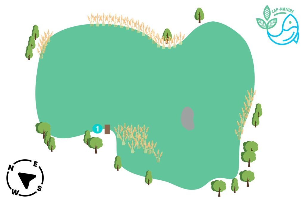 plan poste étang domaine de la lochère, boucq 54