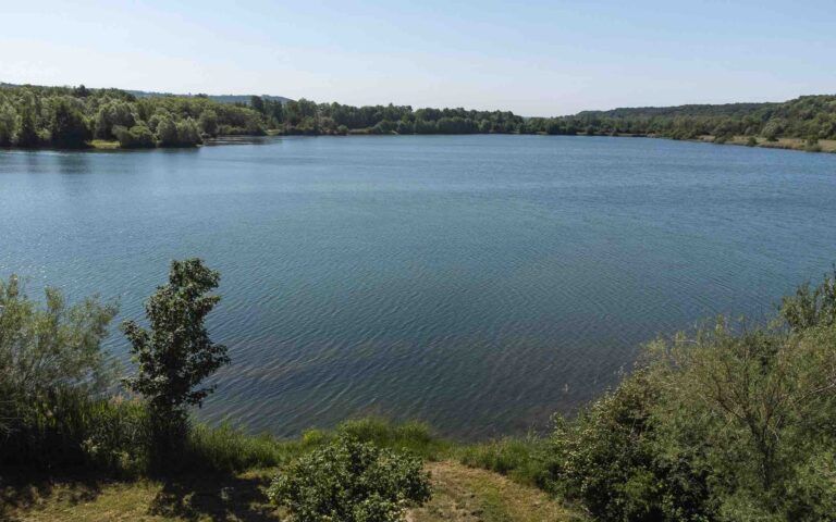 vue drone poste 10 cap nature étang du tronc du chêne